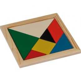 Puzzle drewniane PORTO kolor wielokolorowy
