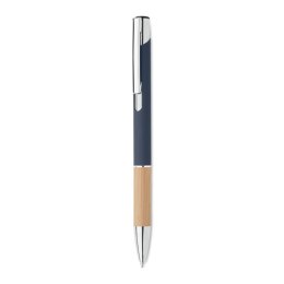 Aluminiowy długopis przycisk niebieski (MO2159-04)