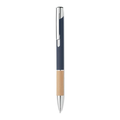 Aluminiowy długopis przycisk niebieski (MO2159-04)
