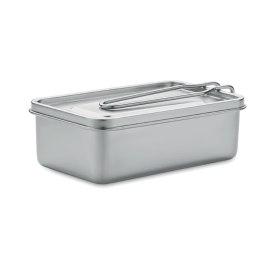 Lunch box ze stali nierdzewnej srebrny (MO2224-14)