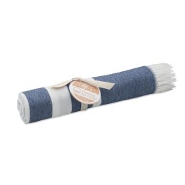 Ręcznik SEAQUAL®hammam 100x170 niebieski (MO2058-04)