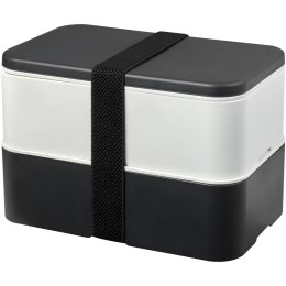 MIYO Renew dwuczęściowy lunchbox gratnitowy, kość słoniowa, czarny (21018294)