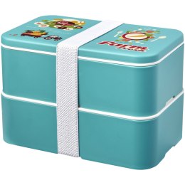 MIYO Renew dwuczęściowy lunchbox rafowo niebieski, rafowo niebieski, biały (21018251)