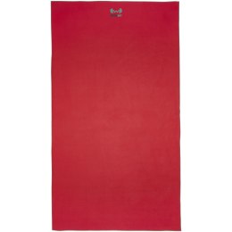 Pieter niezwykle lekki i szybko schnący ręcznik o wymiarach 100x180 cm z certyfikatem GRS czerwony (11332421)