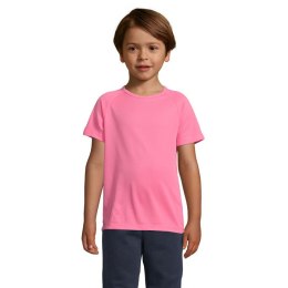 SPORTY Dziecięcy T-Shirt neonowy róż 2 4XL (S01166-NP-4XL)