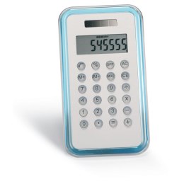 Kalkulator 8 pozycji przezroczysty niebieski (KC2656-23)