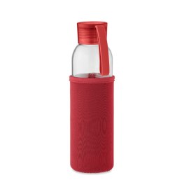 Szklana butelka 500 ml czerwony (MO2089-05)