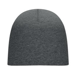 Bawełniana czapka unisex ciemno szary (MO6645-15)