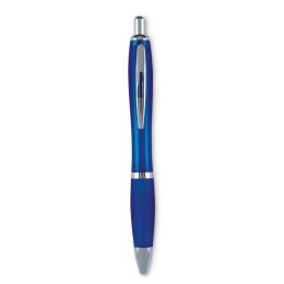 Długopis Rio kolor przezroczysty niebieski (MO3314-23)