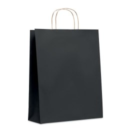 Duża papierowa torba czarny (MO6174-03)
