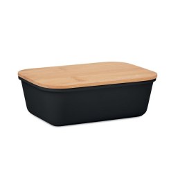 Lunchbox z bambusową pokrywką czarny (MO6240-03)