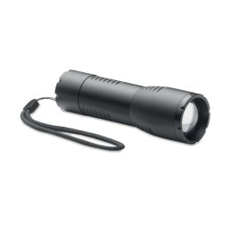 Mała aluminiowa latarka LED czarny (MO6591-03)