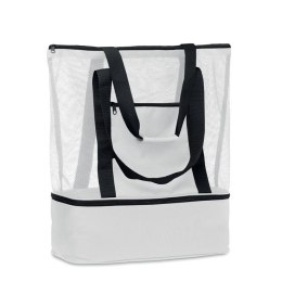 Siatkowa torba na zakupy biały (MO6182-06)