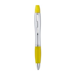 2w1 długopis i zakreślacz żółty (MO7440-08)