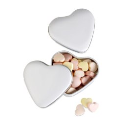 Cukierki w pudełku, serce biały (MO7234-06)