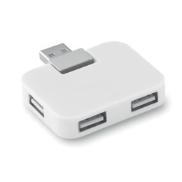 Hub USB 4 porty biały (MO8930-06)