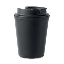 Kubek z recyklingu z PP 300 ml czarny (MO6866-03)