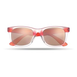 Lustrzane okulary przeciwsłon czerwony (MO8652-05)