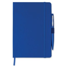Notes A5 z długopisem niebieski (MO8108-04)