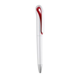 Przekręcany długopis, ABS czerwony (MO7793-05)