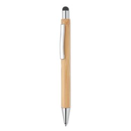 Długopis bambusowy z rysikiem drewna (MO9945-40)