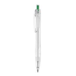 Długopis kulkowy RPET zielony (MO9900-09)