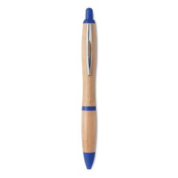 Długopis z bambusa niebieski (MO9485-37)