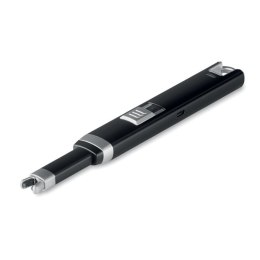 Duża zapalniczka USB czarny (MO9651-03)