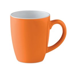 Kolorowy kubek ceramiczny pomarańczowy (MO9242-10)