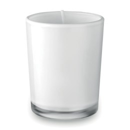Mała szklana świeca biały (MO9030-06)