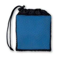 Ręcznik sportowy w woreczku niebieski (MO9025-37)