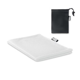 Ręcznik z etui, RPET biały (MO9918-06)