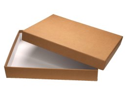 Pudełko kaszerowane papierem ozdobnym (25x21x5cm)
