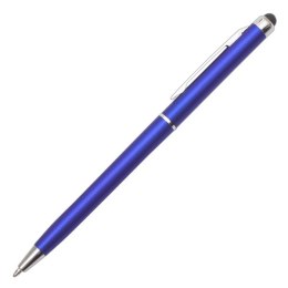 Długopis plastikowy Touch Point, niebieski
