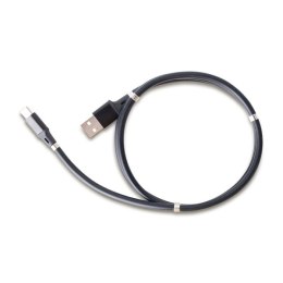 Kabel z magnesami Connect, czarny