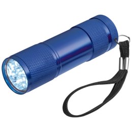 Latarka 9 LED metalowa kolor Niebieski