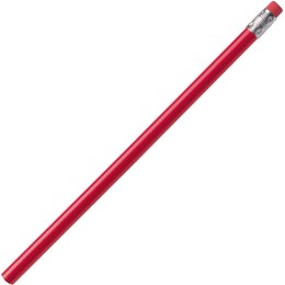 Ołówek z gumką kolor Czerwony