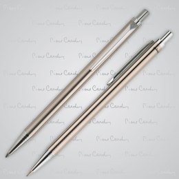 Zestaw piśmienniczy długopis i ołówek AMOUR Pierre Cardin kolor Szary