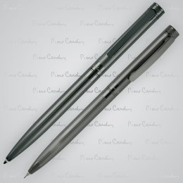 Zestaw piśmienniczy długopis i ołówek RENEE Pierre Cardin kolor Ciemnoszary
