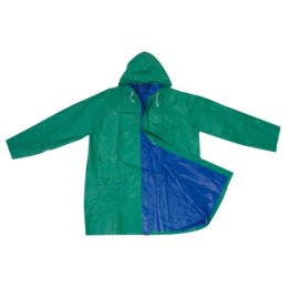 Dwustronny płaszcz przeciwdeszczowy NANTERRE kolor zielono-niebieski
