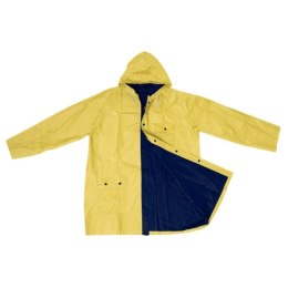 Dwustronny płaszcz przeciwdeszczowy NANTERRE kolor żółto-granatowy