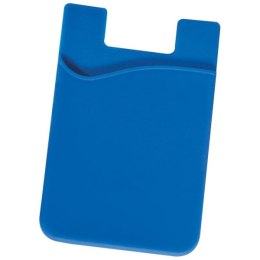 Pokrowiec na kartę do smartfona BORDEAUX kolor niebieski