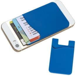 Pokrowiec na kartę do smartfona BORDEAUX kolor niebieski