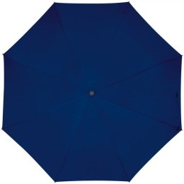 Parasol manualny ERDING kolor niebieski