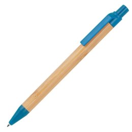 Długopis bambusowy HALLE kolor niebieski