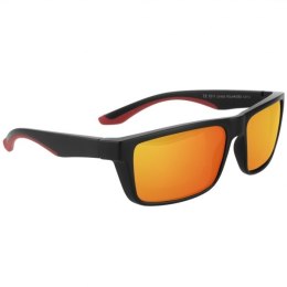 Sportowe okulary przeciwsłoneczne-polaryzacyjne IRAVADI Schwarzwolf kolor czarny