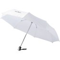 Automatyczny parasol składany 21,5" Alex biały (10901604)