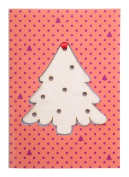 TreeCard karta świąteczna, choinka