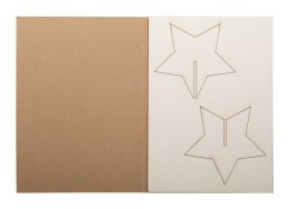 Creax Eco karta/kartka świąteczna - gwiazda