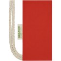 Orissa plecak ściągany sznurkiem z bawełny organicznej z certyfikatem GOTS o gramaturze 100 g/m² czerwony (12049021)